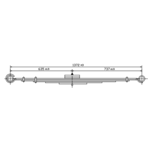 دست فنر چرخ جلو International/Navistar S-series