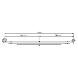 دست فنر چرخ عقب ISUZU NRR, Chevrolet/GMC W5