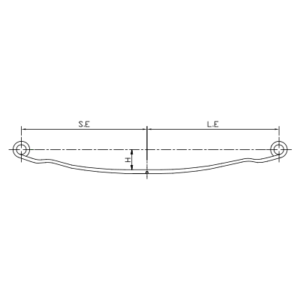 فنر پارابولیک چرخ جلو MAN TGS/TGX