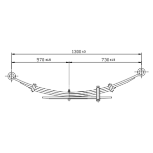 دست فنر اکسل عقب Toyota