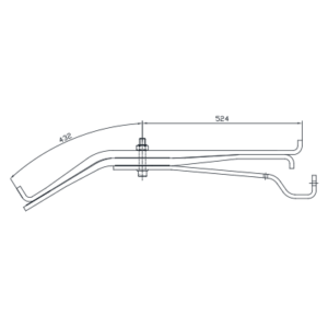 دست فنر چرخ عقب Freightliner Suspension Series